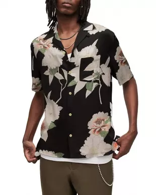 Floral Short Sleeve Shirt