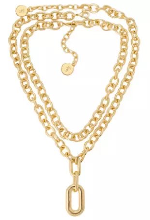 Amaya Double Chain Necklace
