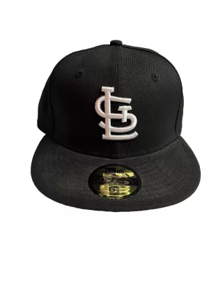 St Louis Cardinals Black Men's 59Fifty Fitted Cap