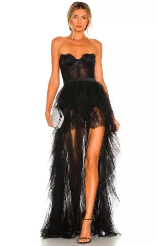 Revolve Bustier Gown