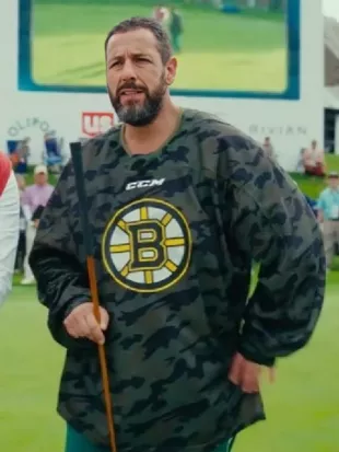 Happy Gilmore 2 Adam Sandler Boston Camo Jersey