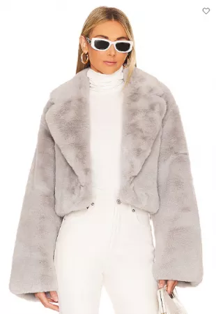 Faux Fox Jacket
