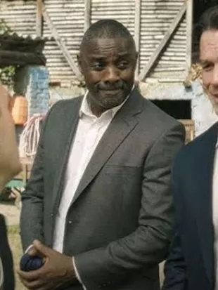Heads of State 2025 Idris Elba Grey Suit