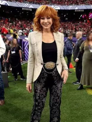 Super Bowl LVIII Reba McEntire Blazer