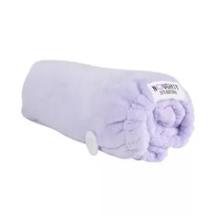 Natural Purple Microfibre Hair Towel