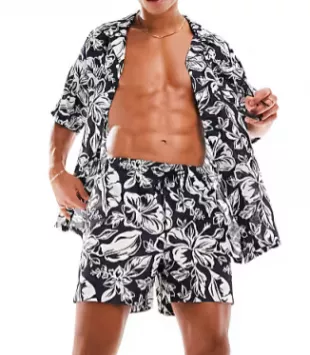 Floral Short Sleeve Printed Shirt