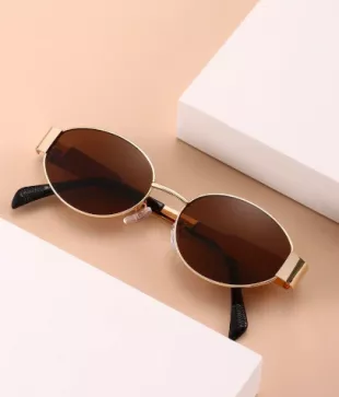 Oval Shaped Fashionable Women's Fashion Glasses