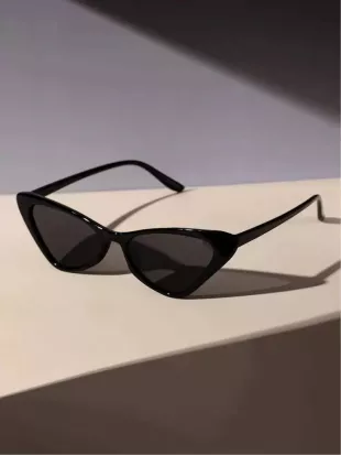 PC Women Classic Vintage Plastic Cat Eye UV Protection Sunglasses