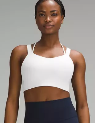 Like a Cloud Ribbed Longline Bra