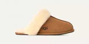Scuffette II Slipper in Chestnut Suede