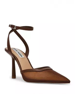 Alliance Pointed Toe Pump in Brown