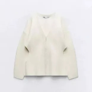 Tailored Knit Cardigan