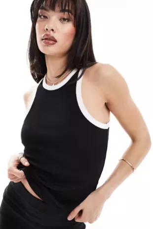Contrasting Tank TOp
