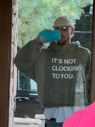 Justin Bieber It’s Not Clocking To You Hoodie