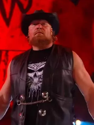 SummerSlam 2025 Brock Lesnar Leather Vest