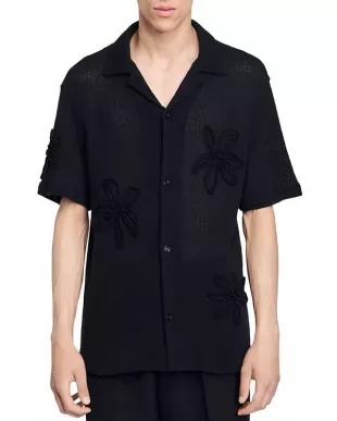 Floral Knit Shirt