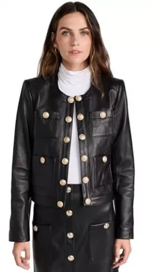 Jayde Collarless Jacket
