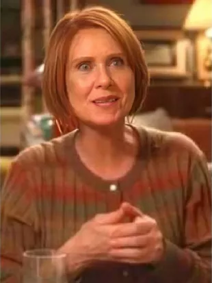 And Just Like That Cynthia Nixon Knit Cardigan