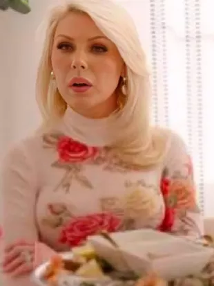 Real Housewives of Orange County Gretchen Rossi Mesh Top