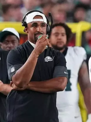 Jalen Hurts Philadelphia Eagles 2025 Black Shirt