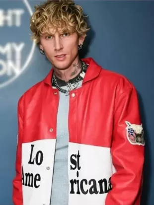 The Tonight Show MGK Lost Americana Red Jacket