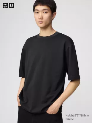 AIRism Cotton Oversized T Shirt