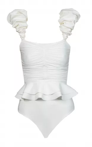 Piccirella Ruched One Piece Swimsuit