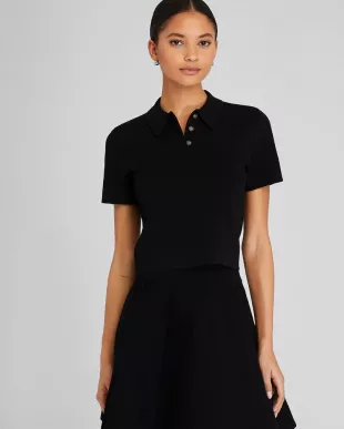 Polo Collar Sweater Tee