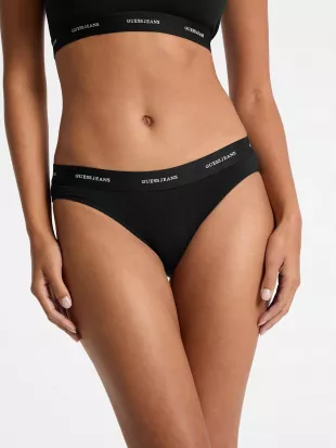 Black Logo Band Underwear