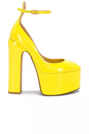 Tan Go Ankle Strap Pump