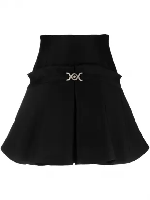Medusa '95 Box-Pleat Mini Skirt