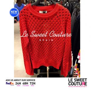 ZARA WOMAN NEW COLLECTION SS18 OPENWORK SWEATER REF: 4938/003/600  | eBay