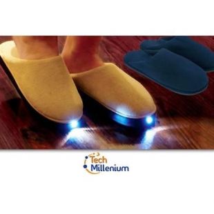 Chaussons Led beige