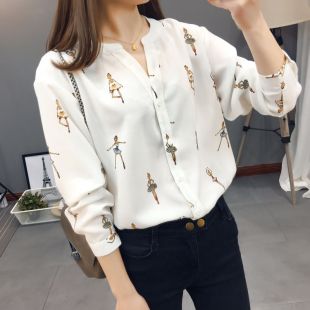 Buy Mori Girls Ballerina Print Blouse | YesStyle