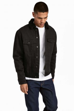 H&M - H&M Pile lined Denim Jacket