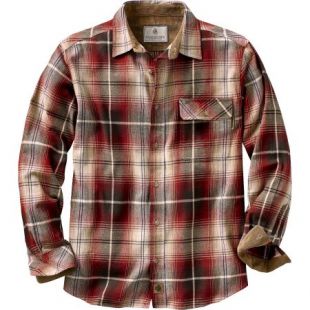 Legendary Whitetails Men's Buck Camp Flannel Shirt   Walmart.com