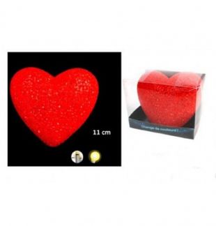 Led Coeur Rouge LAMPE LED VEILLEUSE FORME COEUR ROUGE CADEAU ST VALENTIN DÃ CORATION ...