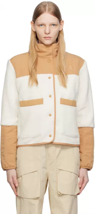 White & Tan Cragmont Jacket