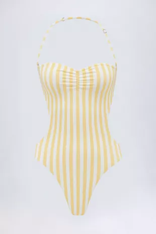 Biarritz Cut Out Halterneck Swimsuit