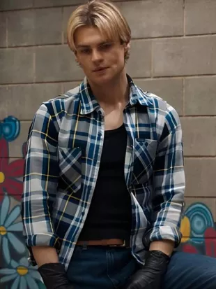My Life With The Walter Boys S2 Noah LaLonde Plaid Shirt