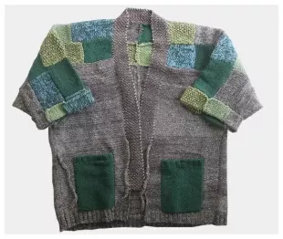 Capital 3G Wool Hand Knit Tuguhagi Kesa Cardigan