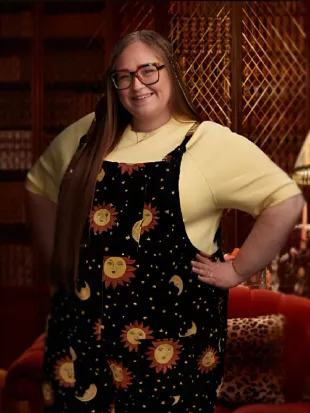 The Inheritance S01 Hannah Moon & Stars Overalls