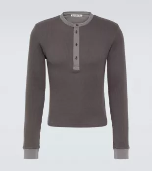 Cotton Henley Shirt