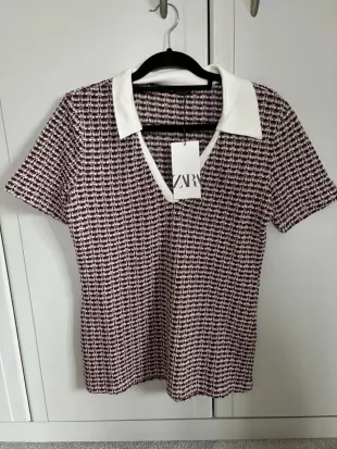 Textured Knit Polo