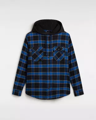 Parkway Hooded Long Sleeve Woven Shirt