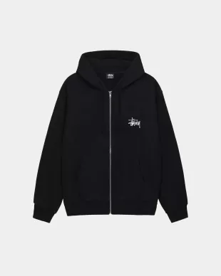Basic Stussy Zip Hoodie