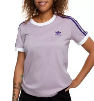 3 Stripes Girl's Lavender Tee