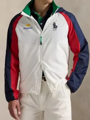 US Open Umpire Hooded Track Jacket