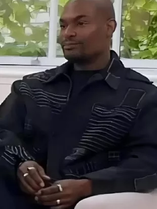 Celebs Go Dating S14 Paul C Brunson Embellished Jacket