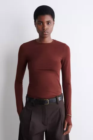 Slim Lightweight Long Sleeve Top